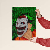 Twisted Smile – Dark Comic Villain Poster